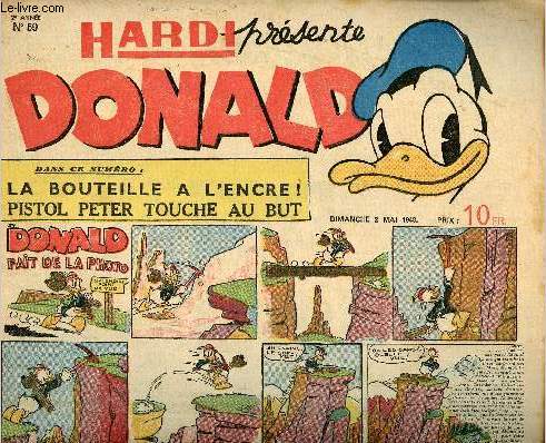 Donald (Hardi prsente) - n 59 - 2 mai 1948 - Donald fait de la photo