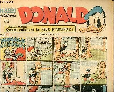 Donald (Hardi prsente) - n 76 - 29 aot 1948 - Donald acrobate