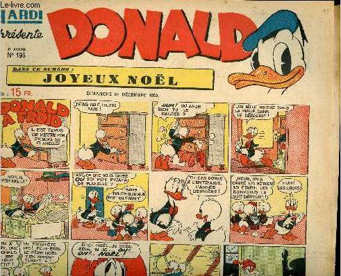Donald (Hardi prsente) - n 196 - 24 dcembre 1950 - Donald a froid