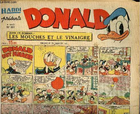 Donald (Hardi prsente) - n 201 - 28 janvier 1951 - Donald fait pleurer