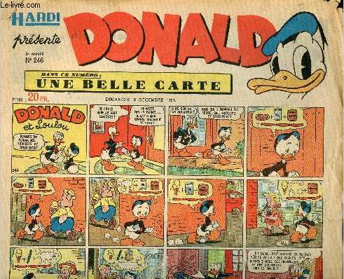 Donald (Hardi prsente) - n 246 - 9 dcembre 1951 - Donald et Loulou