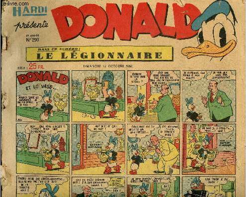 Donald (Hardi prsente) - n290  311 - du 12 octobre 1952 au 8 mars 1953