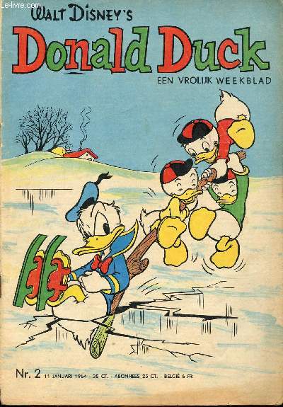 Donald Duck, Een Vrolijk Weekblad - n2 + 37  39 + 41 - du 11 janvier au 10 octobre 1964