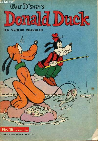 Donald Duck, Een Vrolijk Weekblad - n18  20 - du 30 avril au 14 mai 1966