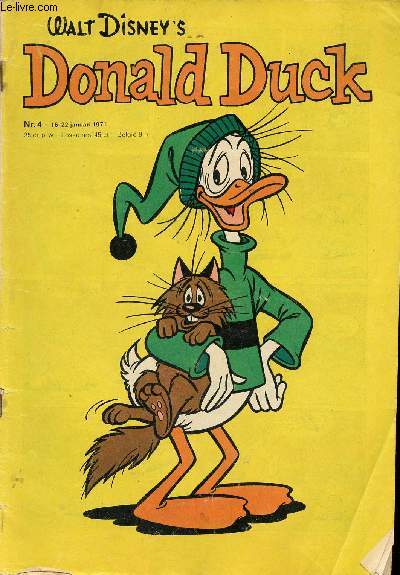 Donald Duck, Een Vrolik Weekblad - n4 + 20 + 36 - du 16 janvier au 3 septembre 1971
