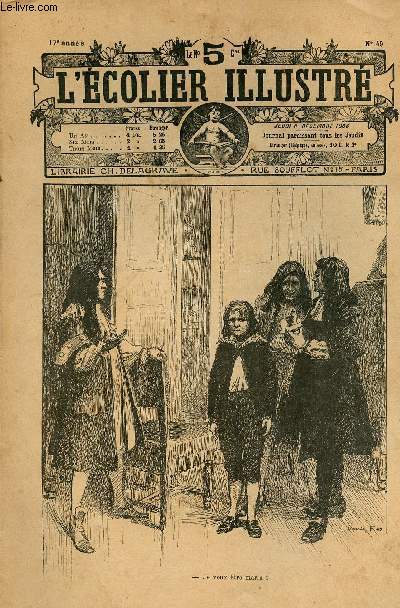 L'colier illustr - anne 1906 - n49 du 6 dcembre 1906 - Monsieur Ren - Orgueilleuse - Le bouffon Tannalirama