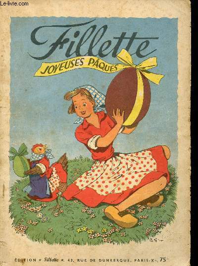 Fillette - annes diverses - Spcial Pques , Vacances, Rentre et Nol