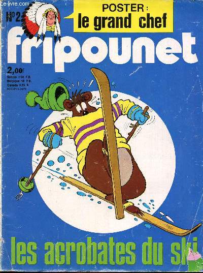 Fripounet - anne 1976 - n2 + 3 + 6 + 9 + 14 + 15 + 17 + 20 + 31 + 32 - du 14 janvier au 11 aot 1976 - bb chat - Sylvian et sylvette - Fripouille - Nestor - Les acrobates du ski - enfants de Chine - Autriche - Le prou - La gourmandise - Les marchs