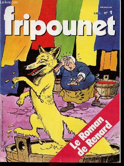Fripounet - anne 1983 - n1 + 3 + 14 + 49  51 - du 5 janvier au 28 dcembre 1983 - Le roman de Renard - La fort en hiver - Vlo vole - Les pompiers - Concours de dessin - Nol avec Jsus - ...
