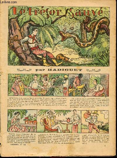 Guignol - nouvelle srie - n 83 - Aot 1927 - Le trsor sauv par Radiguet - Poupoute mon chat par Norbert Sevestre - Cousin Sosthne par Hellle - Le lpreux du Donjon par Jean de Belcayre - Pour des prunes par Lon Lambry - Le grand jeudi de Nicolme p