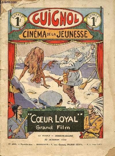 Guignol - nouvelle srie - n 264 - 22 octobre 1933 - Le petit lord Dolly par Jacques Angioux et Le Rallic - Le saurons-nous jamais ? par Michel Dorlys et Le Rallic - Hercule et les phniciens par L. De Langalerie et R. de la Nzire - La baromtre remont