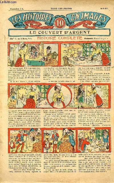 Histoires en images - n 14 - 9 juin 1921 - Le couvert d'argent par P.A.