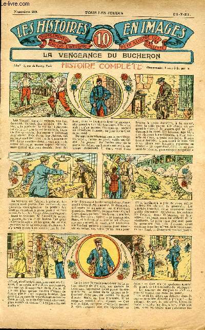 Histoires en images - n 20 - 21 juillet 1921 - La vengeance du bcheron