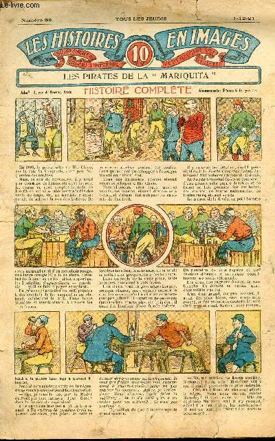 Histoires en images - n 39 - 1er dcembre 1921 - Les pirates de la Mariquita par Jacques Mahan