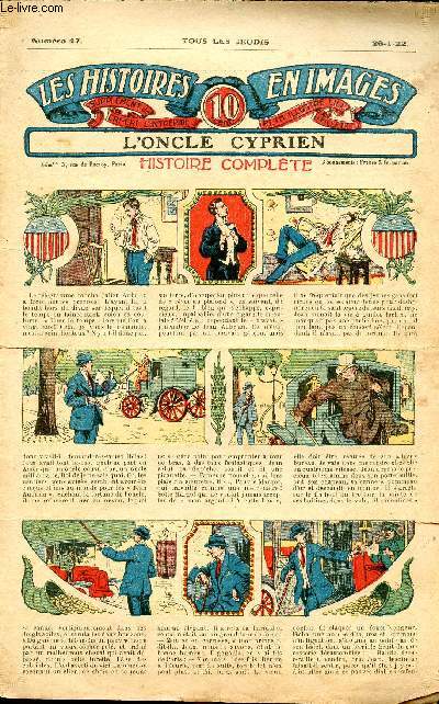 Histoires en images - n 47 - 26 janvier 1922 - L'oncle Cyprien