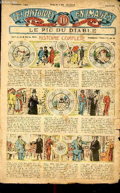 Histoires en images - n 106 - 15 mars 1923 - Le pic du diable par H. Steimer