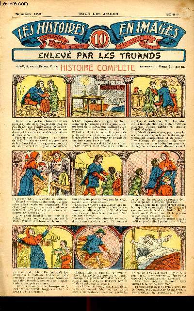 Histoires en images - n 130 - 30 aot 1923 - Enlev par les truands par Jacques Mahan