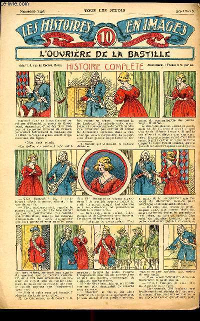 Histoires en images - n 146 - 20 dcembre 1923 - L'ouvrire de la Bastille par Rgine Vran