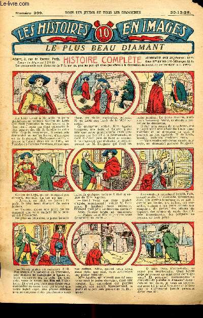 Histoires en images - n 399 - 30 dcembre 1926 - Le plus beau diamant par Paul Roseland