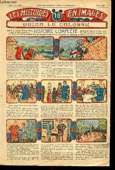 Histoires en images - n 580 - 23 septembre 1928 - Ogier le colosse