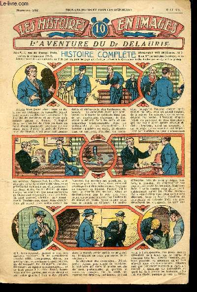 Histoires en images - n 592 - 4 novembre 1928 - L'aventure du Dr Delaurie