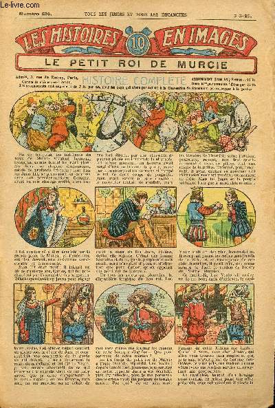 Histoires en images - n 626 - 3 mars 1929 - Le petit roi de Murcie