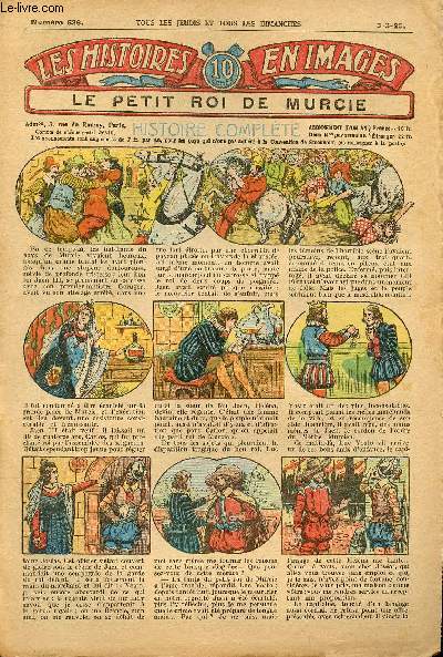 Histoires en images - n 626 - 3 mars 1929 - Le petit roi de Murcie