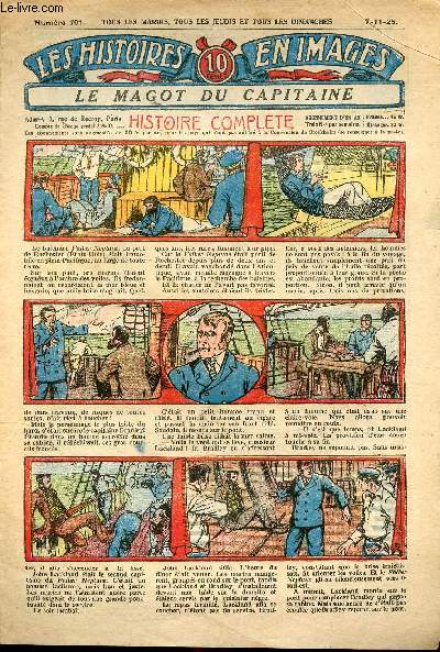 Histoires en images - n 701 - 7 novembre 1929 - Le magot du capitaine par Jacques Mahan