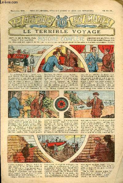 Histoires en images - n 706 - 19 novembre 1929 - Le terrible voyage