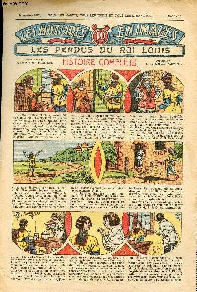 Histoires en images - n 857 - 6 novembre 1930 - Les pendus du roi Louis
