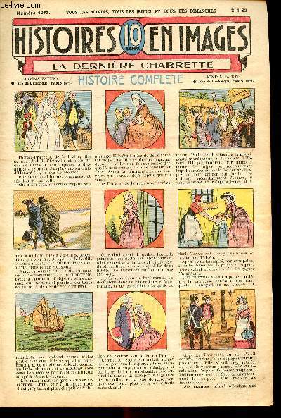 Histoires en images - n 1077 - 3 avril 1932 - La dernire charrette par J. De Nauzeroy