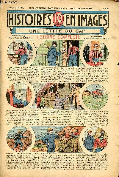 Histoires en images - n 1130 - 4 aot 1932 - Une lettre du Cap