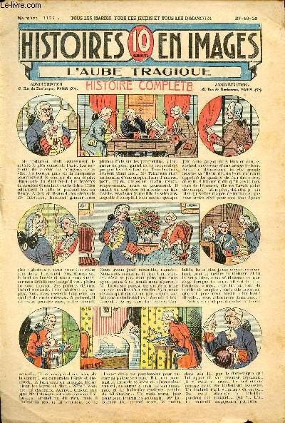 Histoires en images - n 1166 - 27 octobre 1932 - L'aube tragique