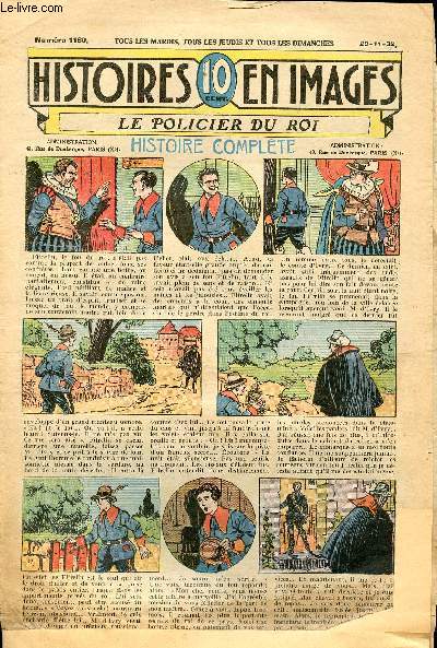 Histoires en images - n 1180 - 29 novembre 1932 - Le policier du Roi