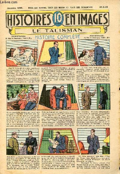 Histoires en images - n 1255 - 23 mai 1933 - Le talisman par Jo Valle
