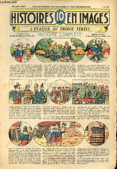 Histoires en images - n 1507 - 1er janvier 1935 - L'vasion du prince Tkli par Alin Monjardin