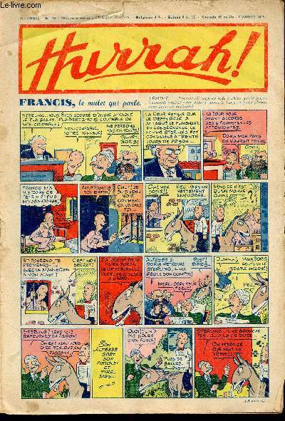 Hurrah ! - nouvelle srie - n 10 - 26 dcembre 1953 - Les hommes du dsert