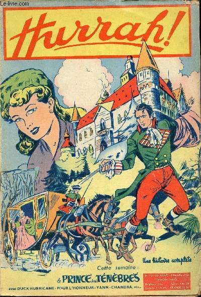 Hurrah ! - nouvelle srie - n 13 - 16 janvier 1954 - Le prince des Tnbres