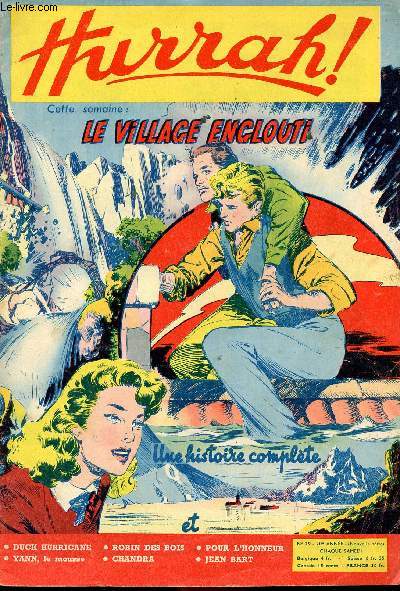 Hurrah ! - nouvelle srie - n 29 - 8 mai 1954 - Le village englouti