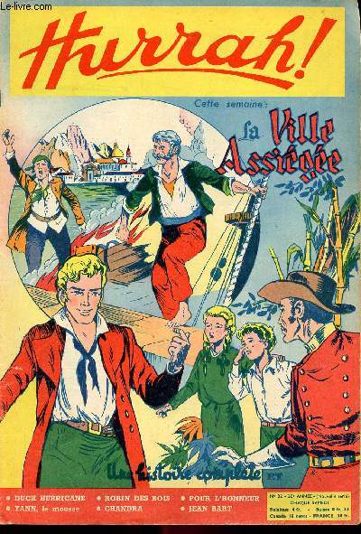 Hurrah ! - nouvelle srie - n 32 - 29 mai 1954 - La ville assige