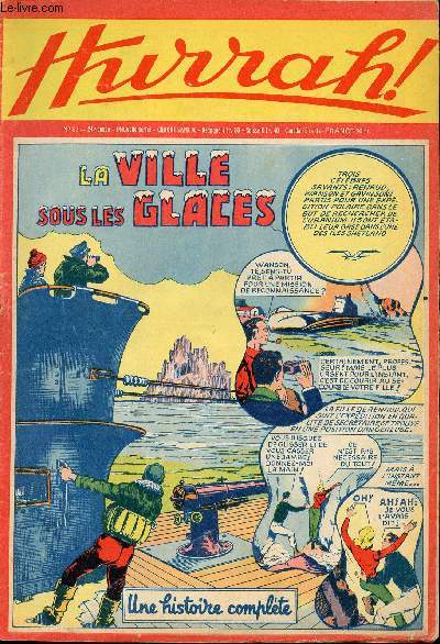 Hurrah ! - nouvelle srie - n 83 - 21 mai 1955 - La ville sous les glaces