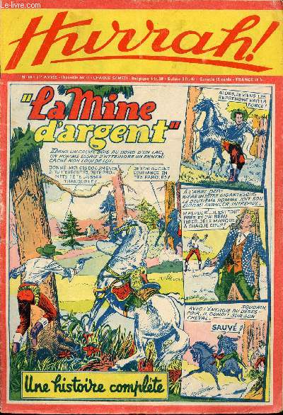 Hurrah ! - nouvelle srie - n 88 - 25 juin 1955 - La mine d'argent