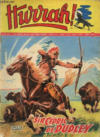 Hurrah ! - nouvelle srie - n 261 - 17 octobre 1958 - Sir Cdric de Dudley