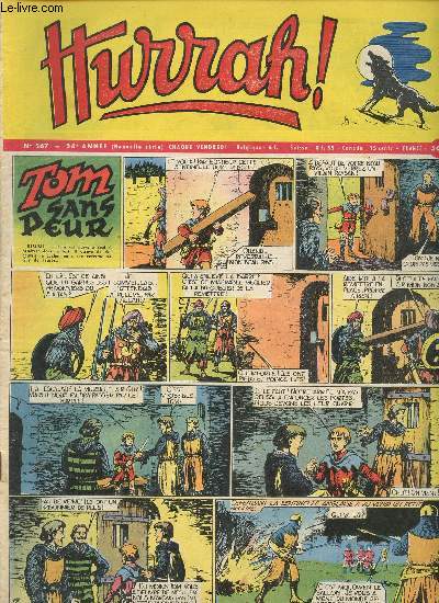 Hurrah ! - nouvelle srie - n 267 - 21 novembre 1958 - Le joyeux corsaire
