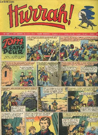 Hurrah ! - nouvelle srie - n 269 - 12 dcembre 1958 - Le chevalier Harald
