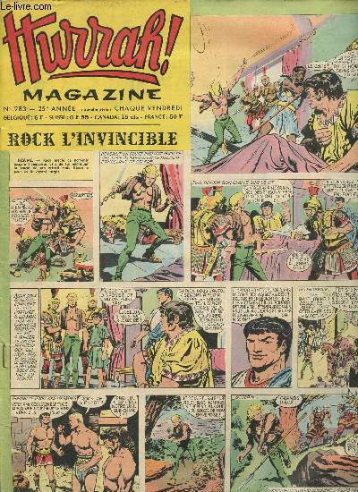 Hurrah ! Magazine - nouvelle srie - n 283 - 20 mars 1959 - Taxi, roulotte et corrida