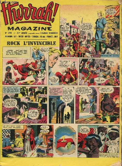 Hurrah ! Magazine - nouvelle srie - n 290 - 8 mai 1959 - Duel dans le Sierra - Les rescaps de Fort-Ross