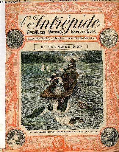 L'intrpide - n 10 - 24 juillet 1910 - Le scarabe d'or par T.A. Stoddart