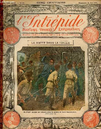 L'intrpide - n 53 - 21 mai 1911 - La hutte dans la jungle par Donald Mackenzie