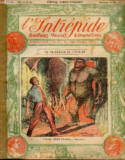 L'intrpide - n 54 - 28 mai 1911 - La vengeance de l'italien par Arthur Mayne